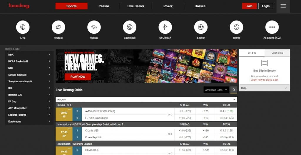 Bodog Review - Top Online Betting India